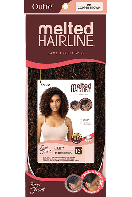OUTRE Synthetic Melted Hairline Lace Front Wig - CEIDY