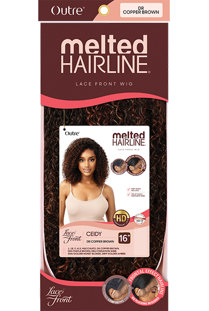 OUTRE Synthetic Melted Hairline Lace Front Wig - CEIDY