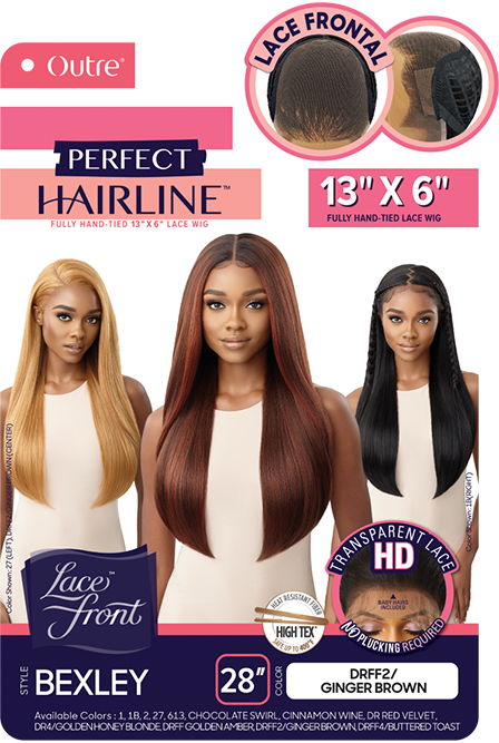 OUTRE Perfect Hairline Synthetic HD Lace Wig - BEXLEY