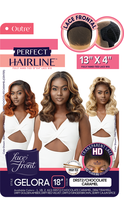 OUTRE Perfect Hairline Synthetic HD Lace Wig - GELORA