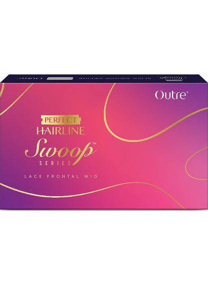 OUTRE Synthetic Perfect Hairline Swoop Series Glueless Lace Frontal Wig - Swoop 15