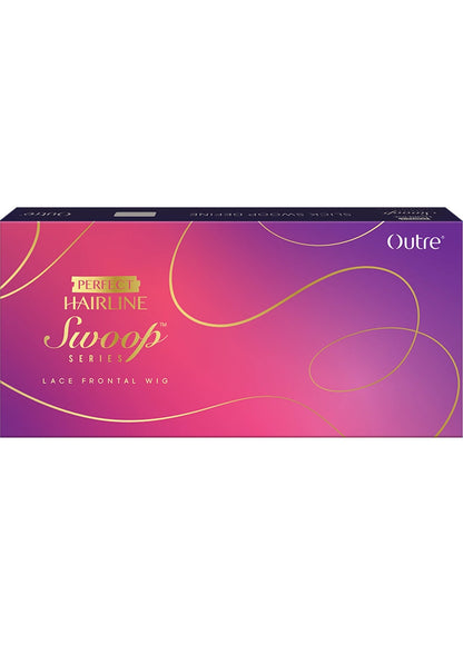 OUTRE Synthetic Perfect Hairline Swoop Series Glueless Lace Frontal Wig - Swoop 14