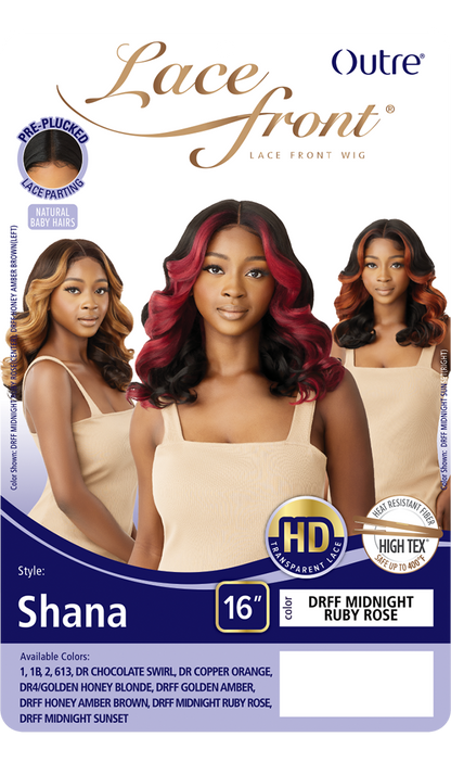 OUTRE HD Transparent Lace Front Wig - SHANA