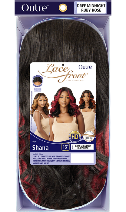 OUTRE HD Transparent Lace Front Wig - SHANA