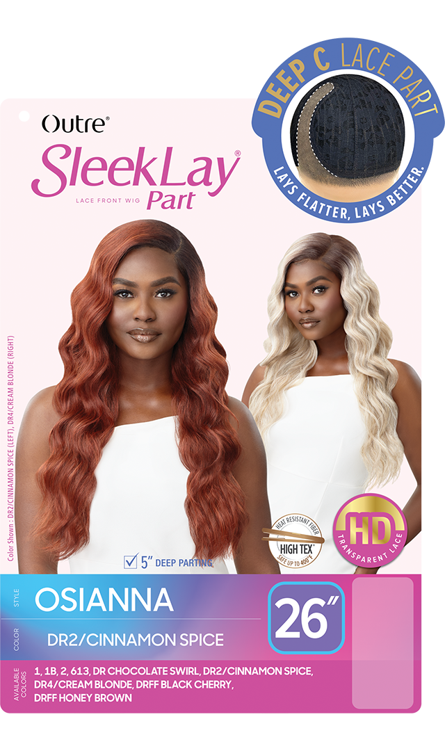OUTRE SleekLay Synthetic Part Lace Front Wig - OSIANNA