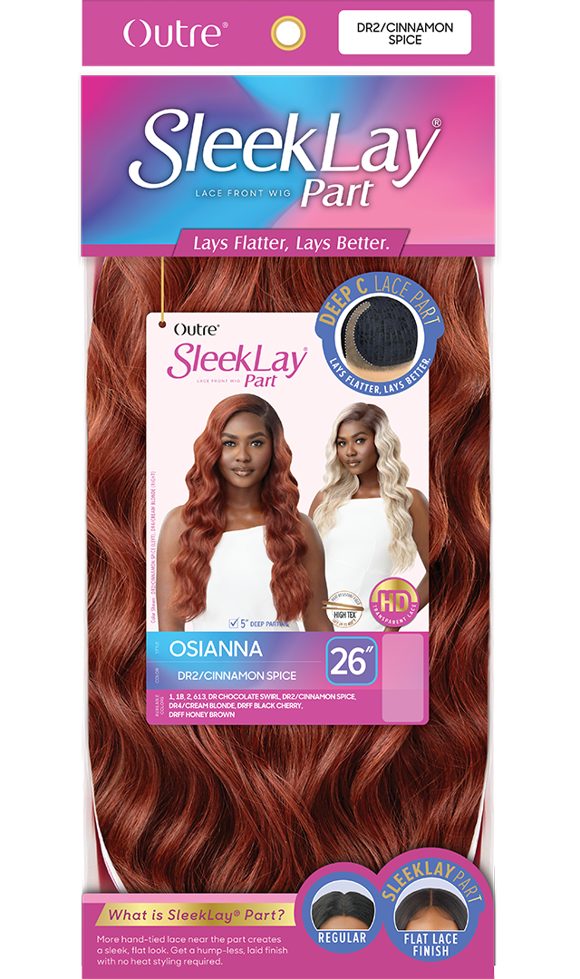 OUTRE SleekLay Synthetic Part Lace Front Wig - OSIANNA