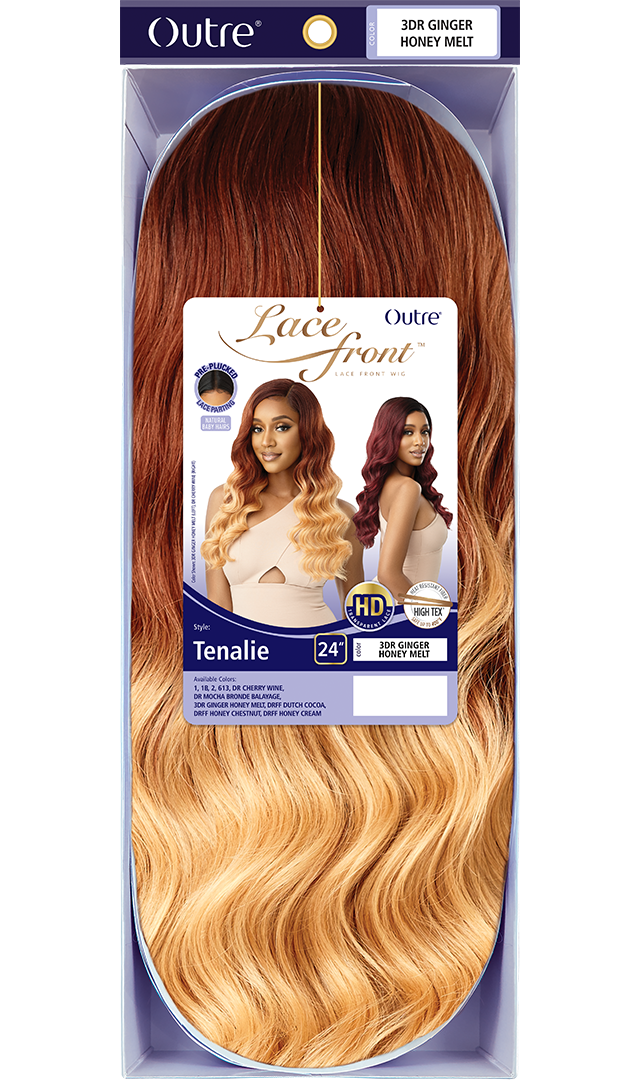 OUTRE HD Transparent Lace Front Wig - TENALIE