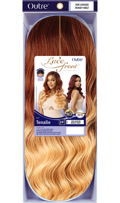 OUTRE HD Transparent Lace Front Wig - TENALIE