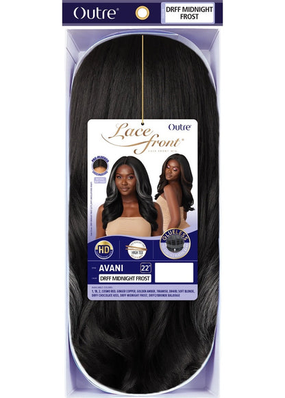 OUTRE HD Transparent Lace Front Wig - AVANI