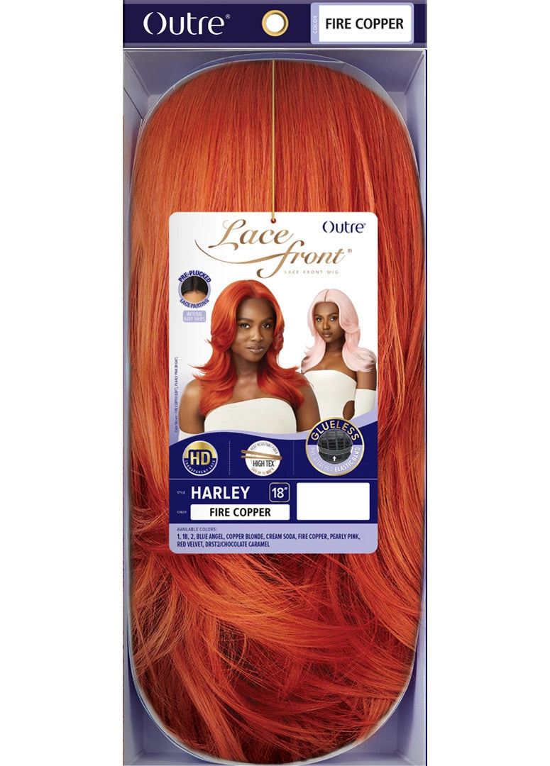 OUTRE HD Transparent Lace Front Wig - HARLEY