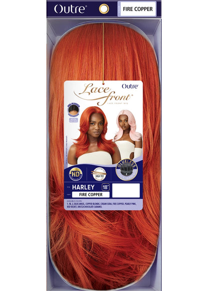 OUTRE HD Transparent Lace Front Wig - HARLEY