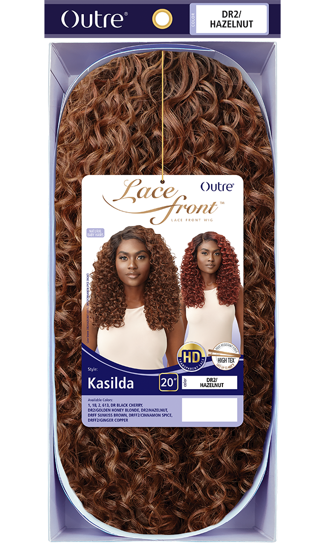 OUTRE HD Transparent Lace Front Wig - KASILDA