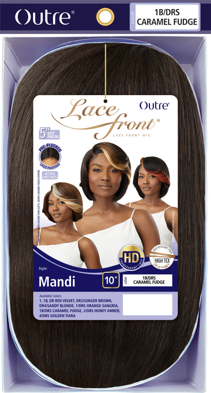 OUTRE HD Transparent Lace Front Wig - MANDI