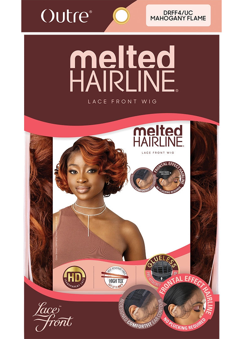 OUTRE Synthetic Melted Hairline HD Lace Front Wig - Ayda