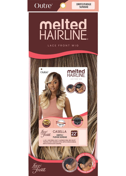 OUTRE Synthetic Melted Hairline HD Lace Front Wig - CASELLA