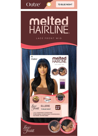OUTRE Synthetic Melted Hairline Lace Front Wig - ELLERIE