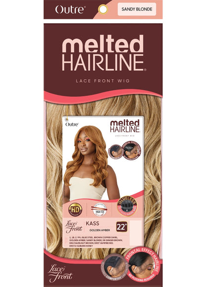 OUTRE Synthetic Melted Hairline Lace Front Wig - KASS