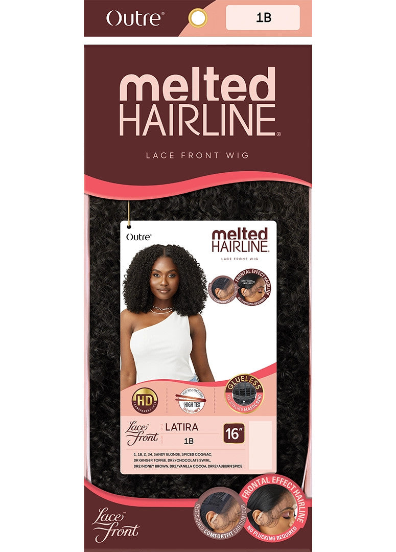OUTRE Synthetic Melted Hairline Lace Front Wig - LATIRA