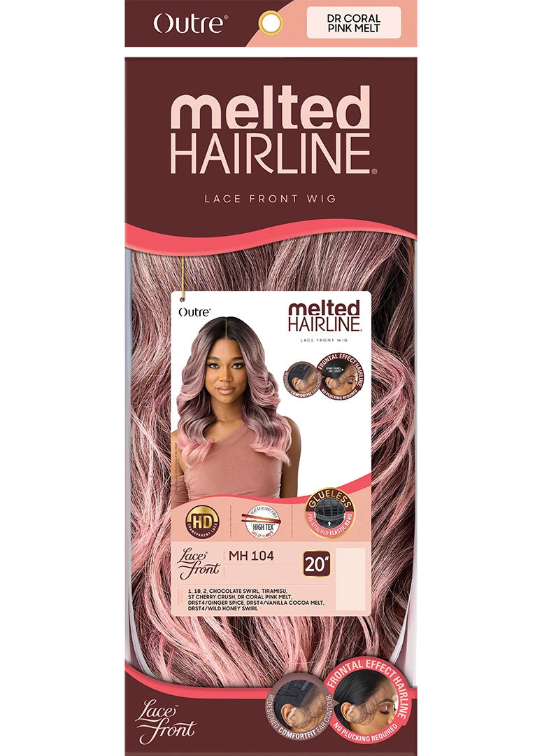 OUTRE Synthetic Melted HairlineHD Lace Front Wig - MH 104
