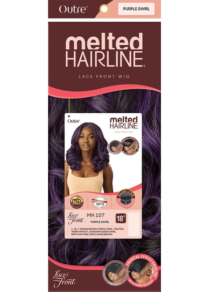 OUTRE Synthetic Melted HairlineHD Lace Front Wig - MH 107