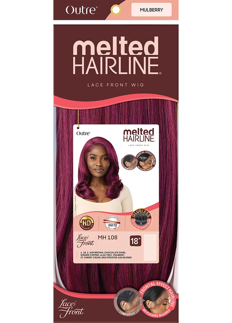 OUTRE Synthetic Melted HairlineHD Lace Front Wig - MH 108