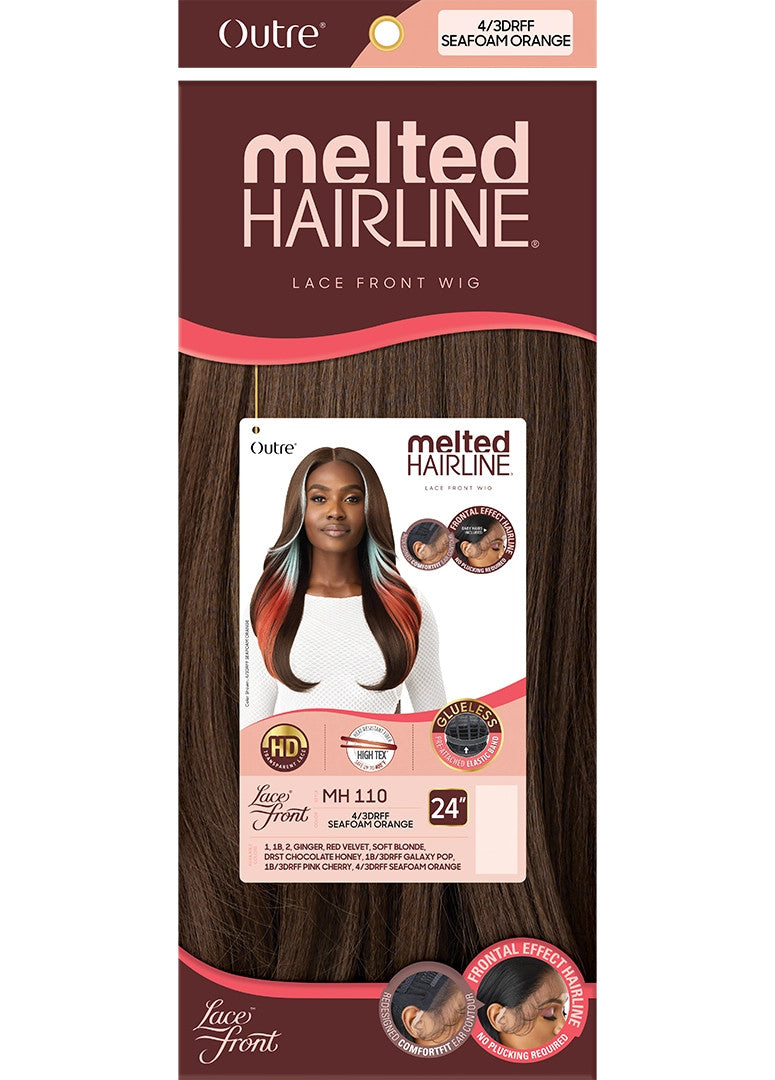 OUTRE Synthetic Melted HairlineHD Lace Front Wig - MH 110