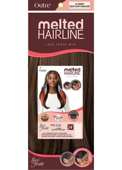 OUTRE Synthetic Melted HairlineHD Lace Front Wig - MH 110