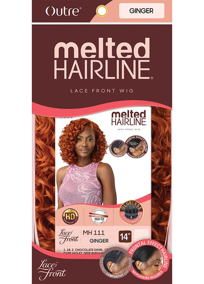 OUTRE Synthetic Melted HairlineHD Lace Front Wig - MH 111
