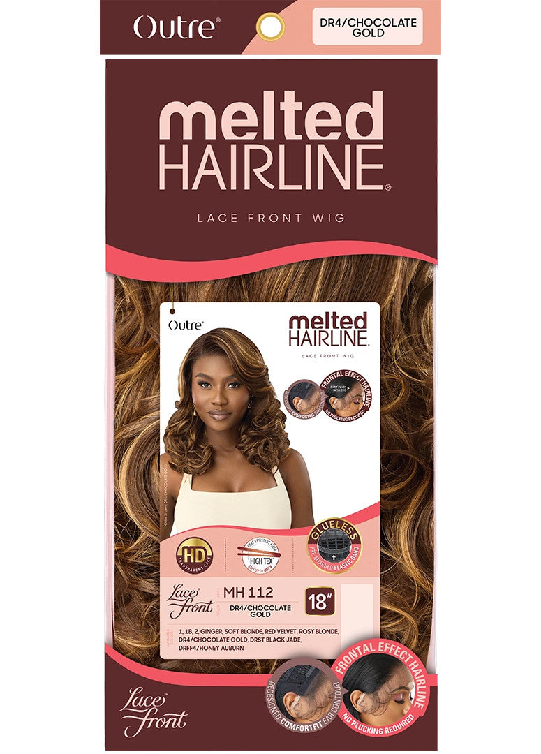 OUTRE Synthetic Melted HairlineHD Lace Front Wig - MH 112