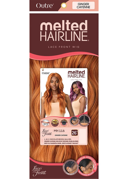OUTRE Synthetic Melted HairlineHD Lace Front Wig - MH 116