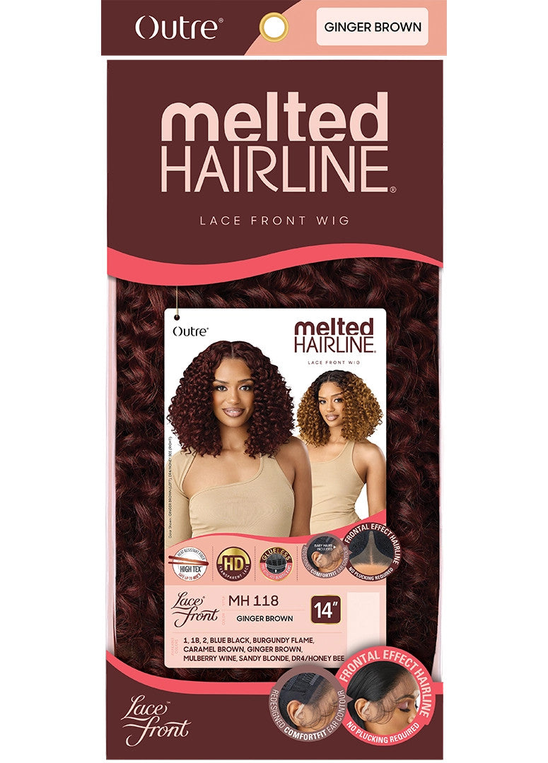 OUTRE Synthetic Melted HairlineHD Lace Front Wig - MH 118