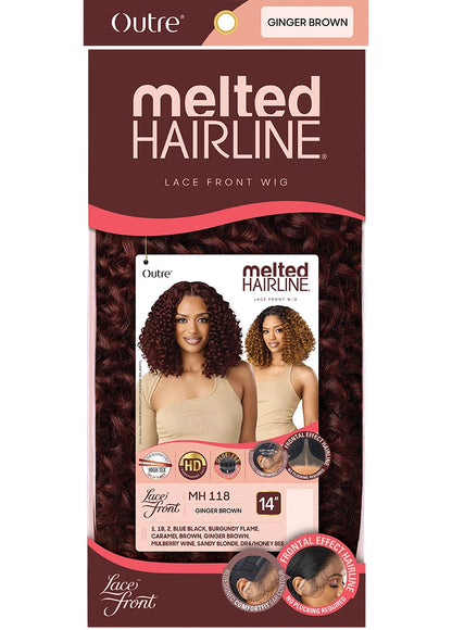 OUTRE Synthetic Melted HairlineHD Lace Front Wig - MH 118