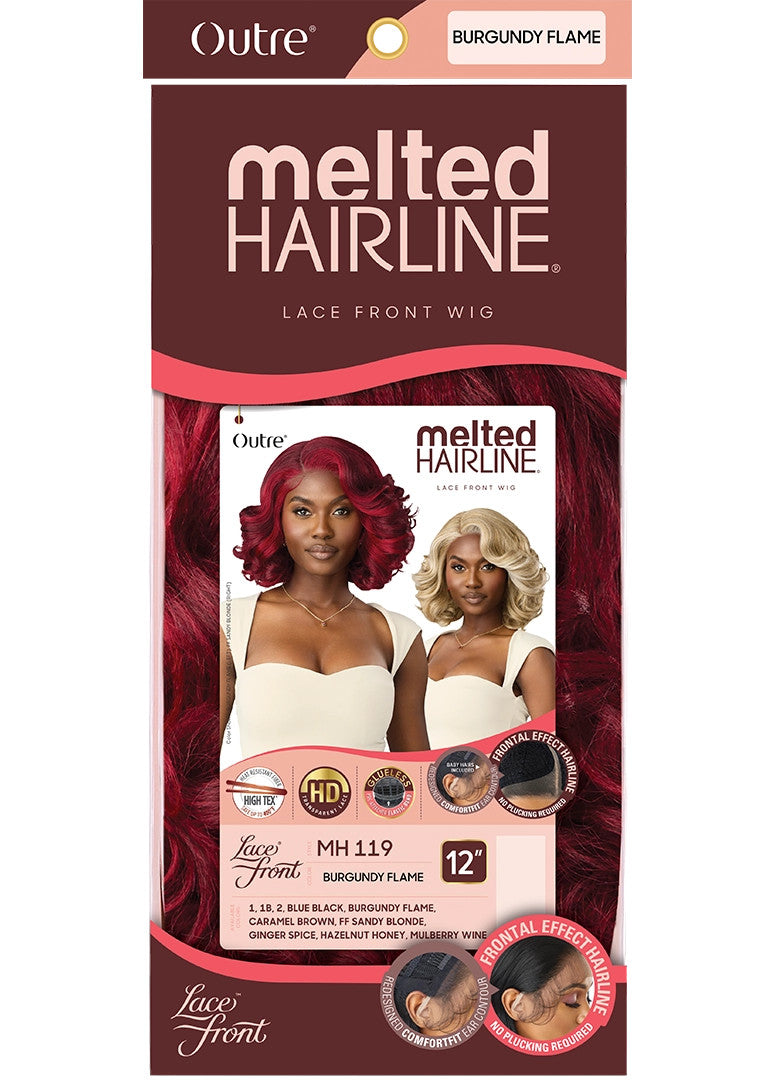 OUTRE Synthetic Melted HairlineHD Lace Front Wig - MH 119