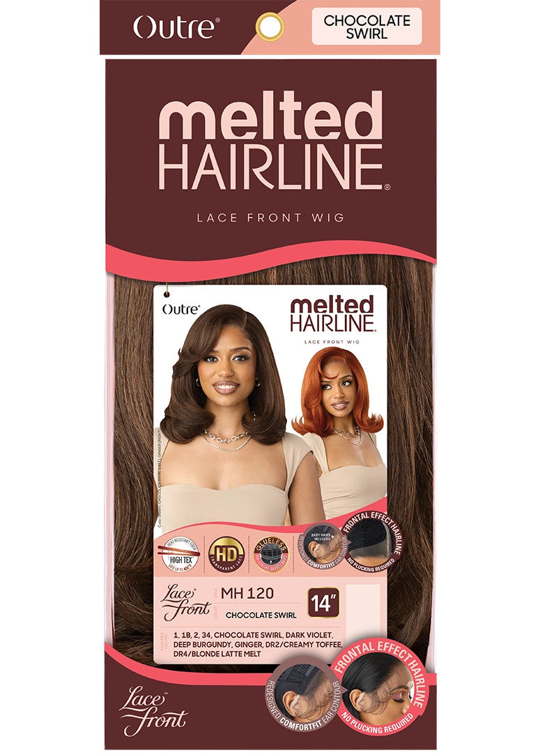 OUTRE Synthetic Melted HairlineHD Lace Front Wig - MH 120