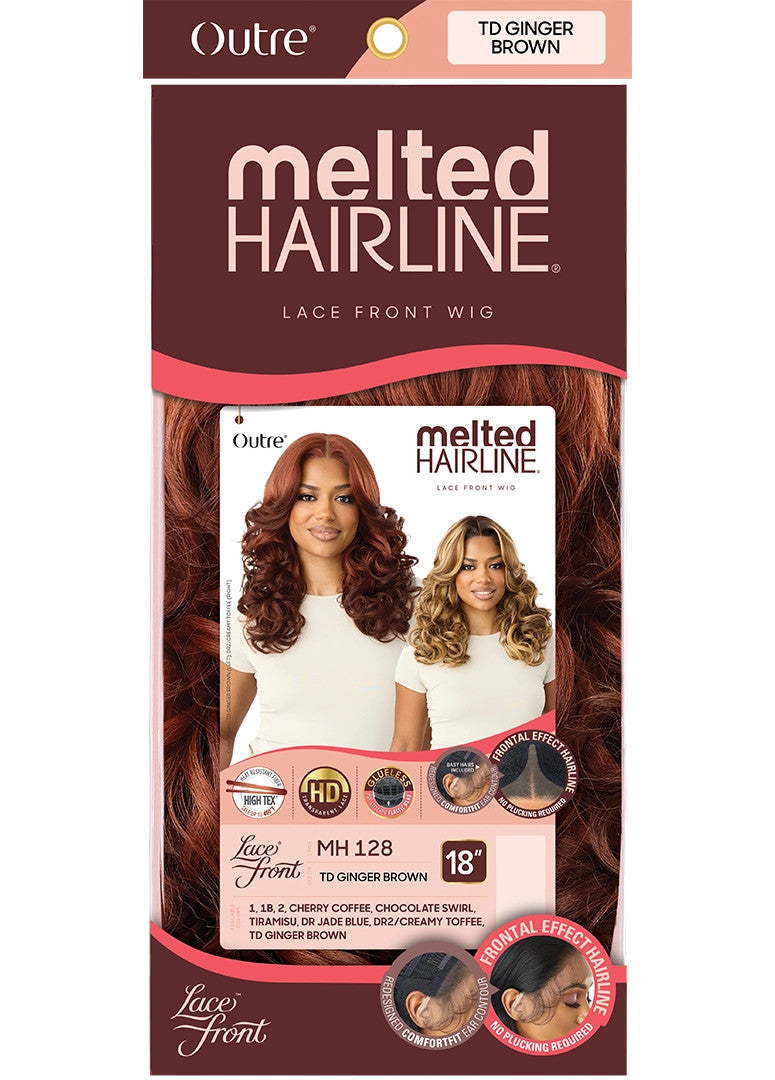OUTRE Synthetic Melted HairlineHD Lace Front Wig - MH 128