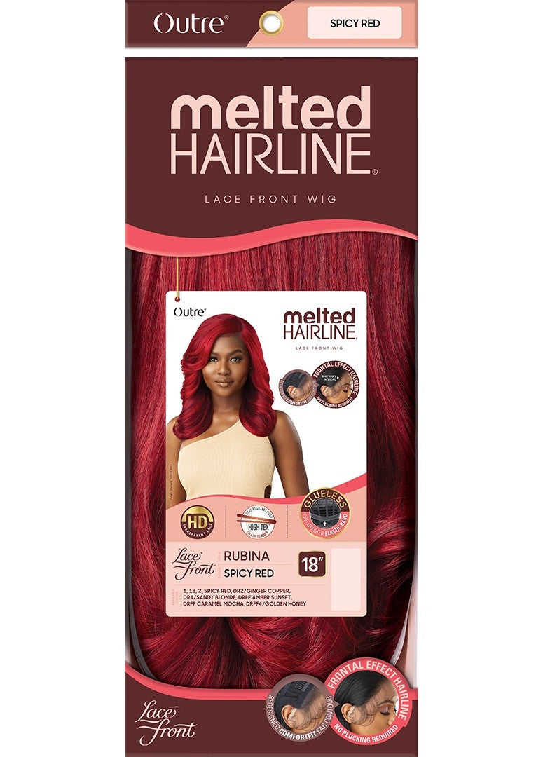 OUTRE Synthetic Melted Hairline HD Lace Front Wig - Rubina