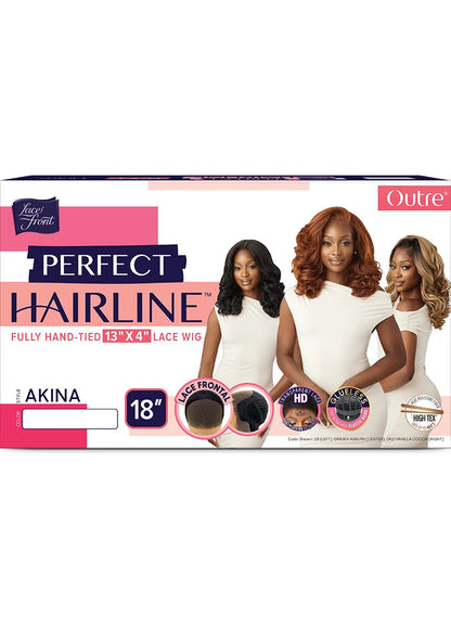 OUTRE Perfect Hairline Synthetic 13X4 HD Lace Front Wig - Akina
