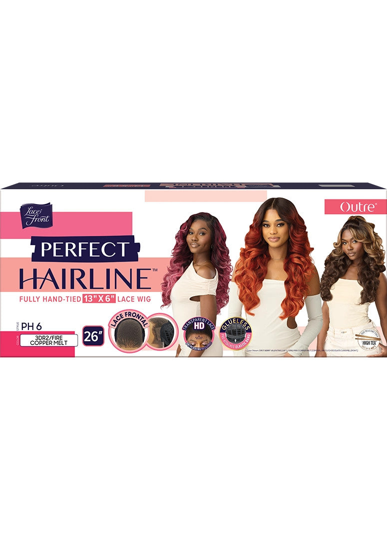 OUTRE Perfect Hairline Synthetic HD Lace Wig - PH 6