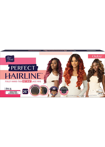 OUTRE Perfect Hairline Synthetic HD Lace Wig - PH 6