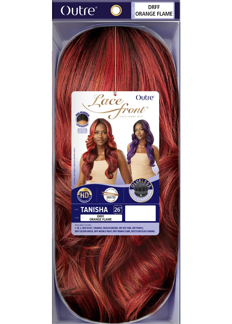 OUTRE HD Transparent Lace Front Wig - TANISHA