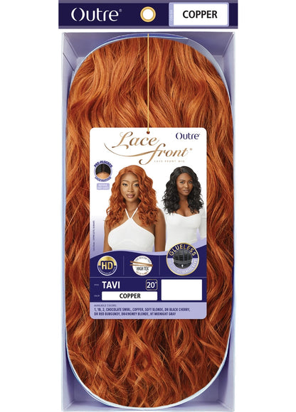 OUTRE HD Transparent Lace Front Wig - TAVI