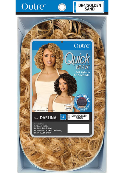 OUTRE Synthetic Quick Weave Half Wig - Darlina