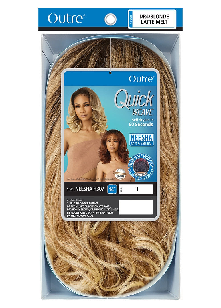 OUTRE Synthetic Quick Weave Half Wig - NEESHA H307