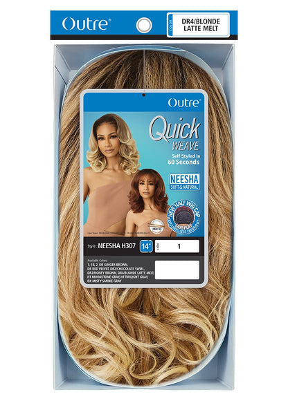 OUTRE Synthetic Quick Weave Half Wig - NEESHA H307