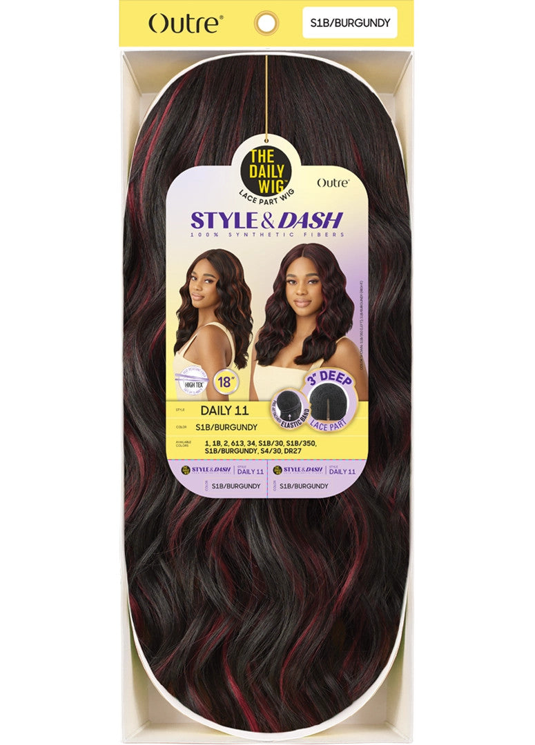 OUTRE The Daily Wig STYLE & DASH Synthetic Lace Part Wig - Daily 11