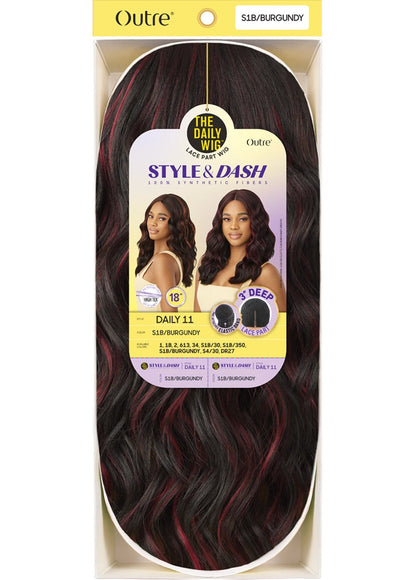 OUTRE The Daily Wig STYLE & DASH Synthetic Lace Part Wig - Daily 11