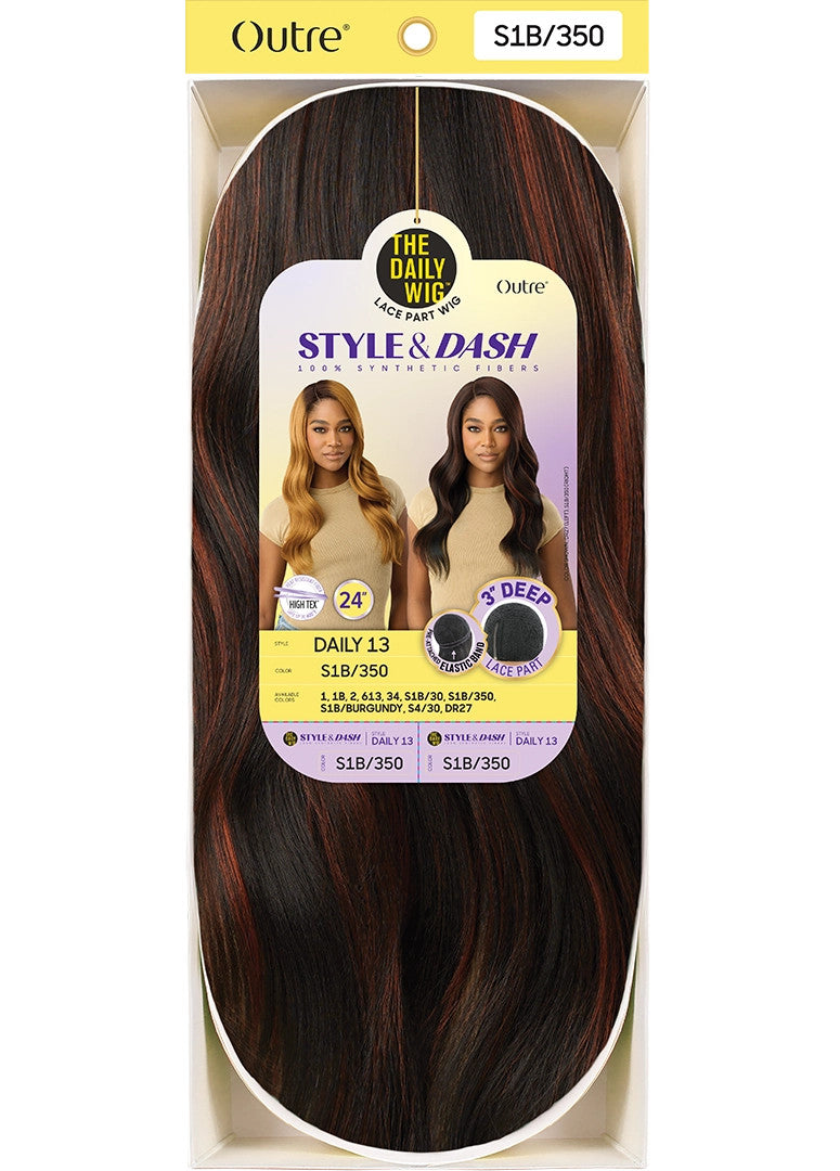 OUTRE The Daily Wig STYLE & DASH Synthetic Lace Part Wig - Daily 13