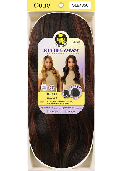 OUTRE The Daily Wig STYLE & DASH Synthetic Lace Part Wig - Daily 13