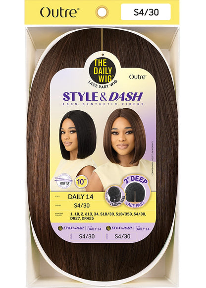 OUTRE The Daily Wig STYLE & DASH Synthetic Lace Part Wig - Daily 14