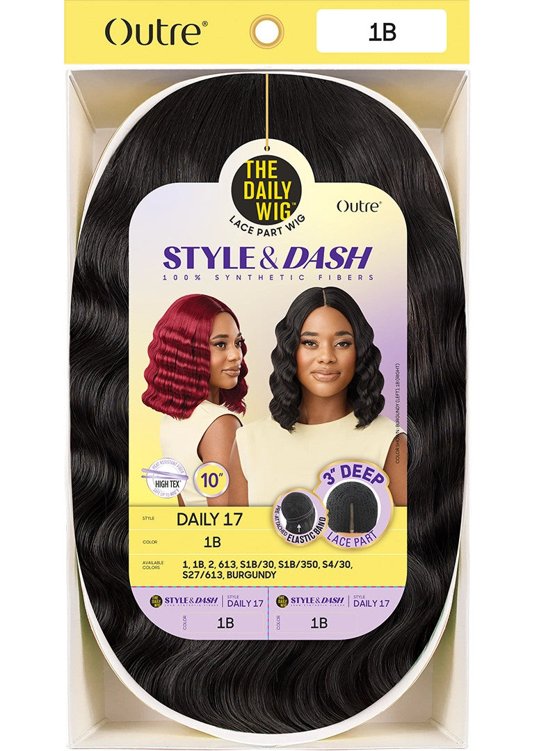 OUTRE The Daily Wig STYLE & DASH Synthetic Lace Part Wig - Daily 17